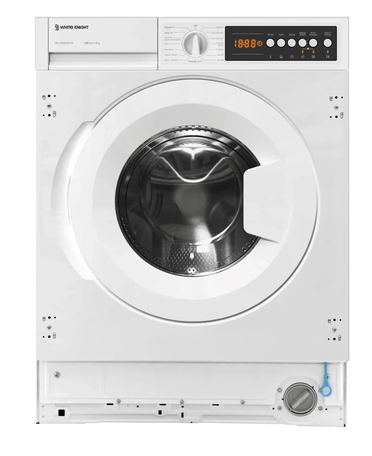 New Graded White Knight WKATBIWM814W 8kg 1400 Wash